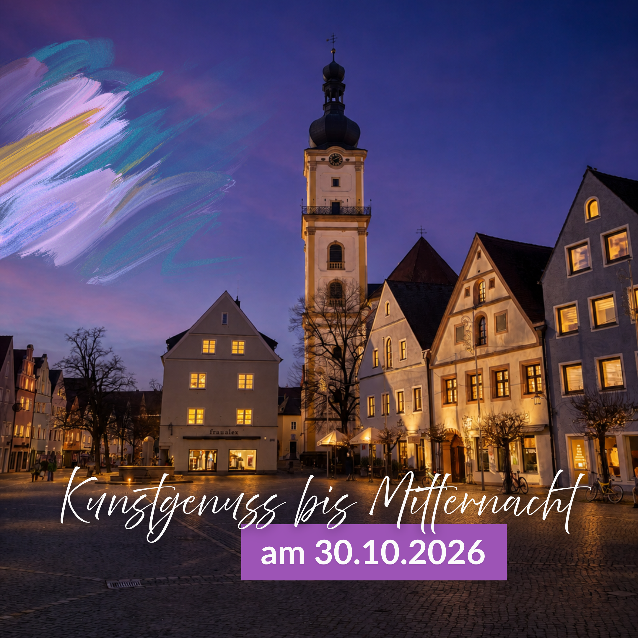 Kunstgenuss bis Mitternacht